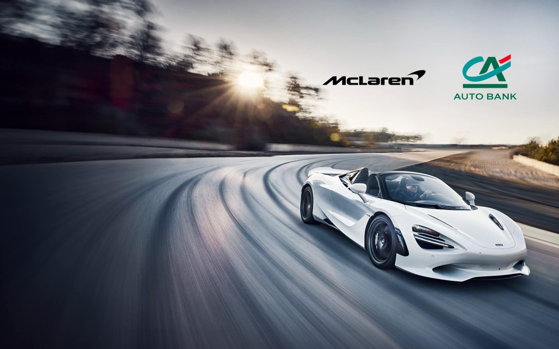 CA Auto Bank e McLaren Automotive annunciano un nuovo accordo per McLaren Financial Services