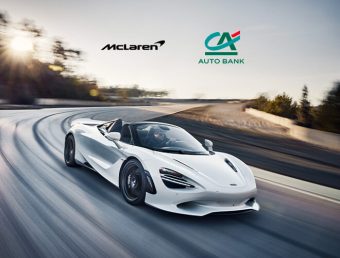 CA Auto Bank et McLaren Automotive annoncent un nouvel accord
pour McLaren Financial Services