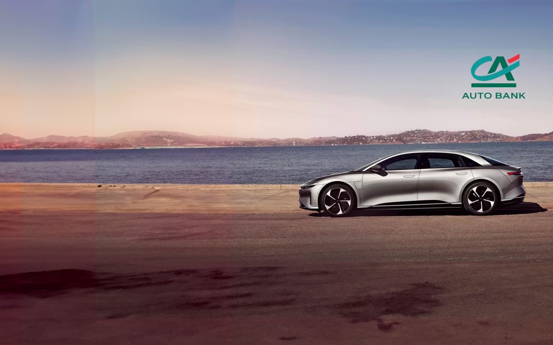 Luxury e-mobility: CA Auto Bank sigla una partnership con Lucid